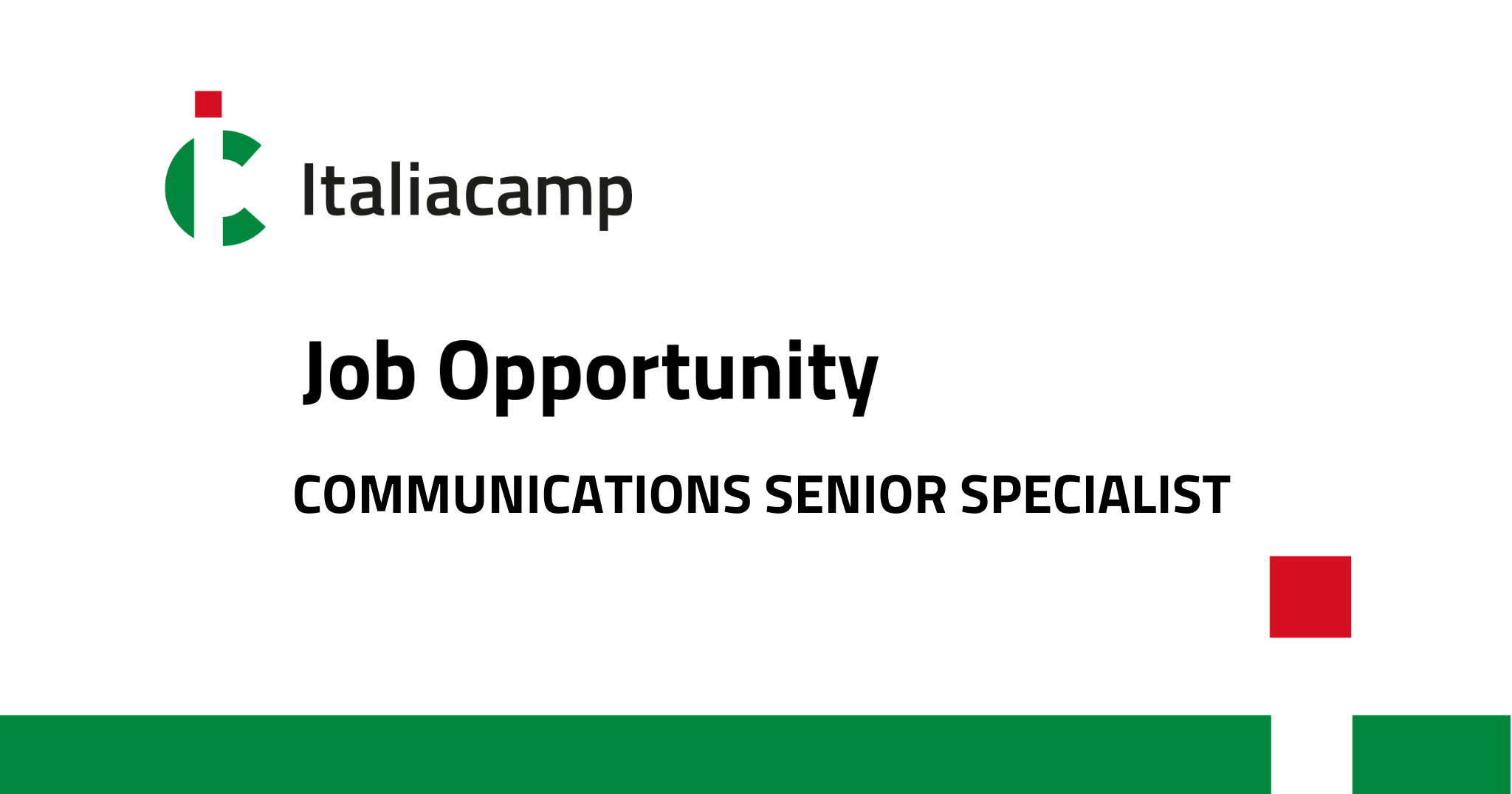 Comms Senior Specialist