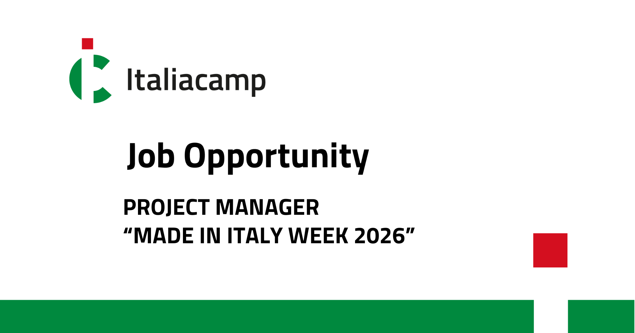 Project Manager MIIW 2026